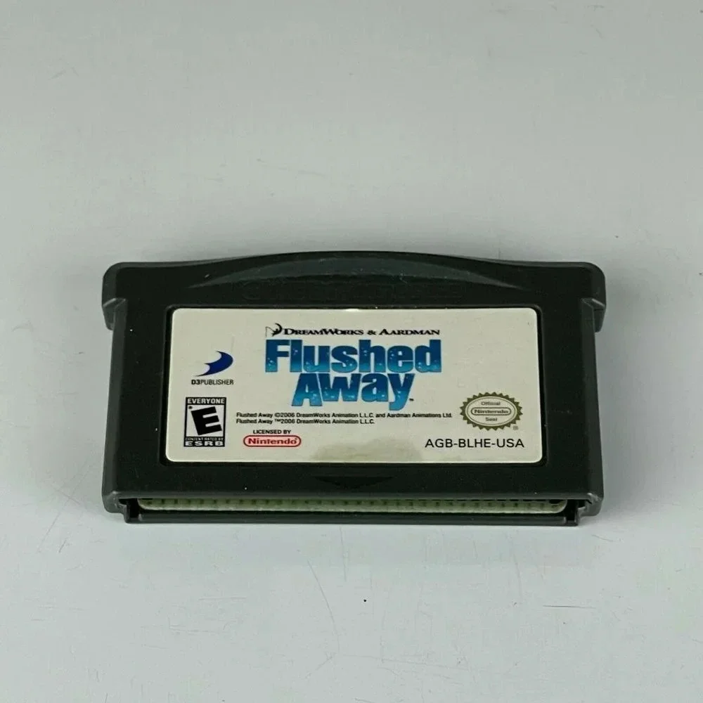 2006 DreamWorks Flushed Away-Nintendo Game Boy Advance Authentic Tested